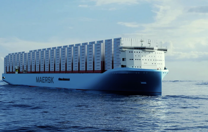 Maersk green methanol ships