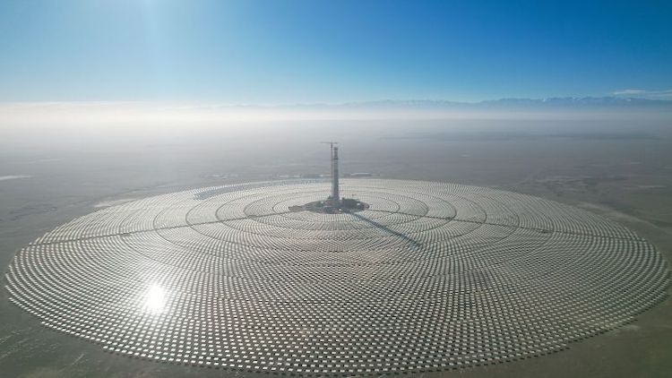The 100 MW Tower CSP project, Jinta ZhongGuang was originally planned by the largest renewable energy firm in the world, Three Gorges Renewables, that built the 22 GW Three Gorges Dam. Cosin Solar bought the project from them after they failed to meet a milestone, and is now constructing it.