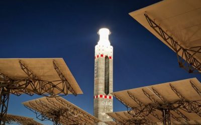 The heat from highly concentrated solar energy could be used for pyrolysis to recycle lithium-ion batteries