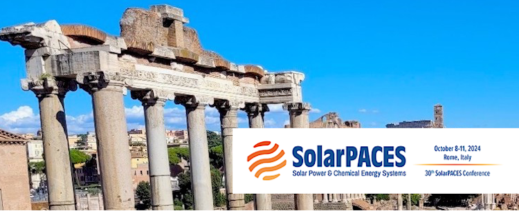 SolarPACES Conference 2024 Rome – First Announcement and Call for Abstracts by April 26