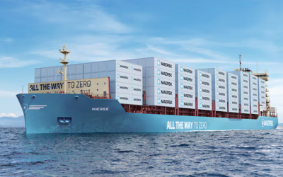 Maersk is leading the push to green methanol for shipping. Vast Energy's SASF could be a provider
