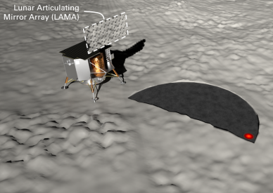 Lunar Articulating Mirror Array