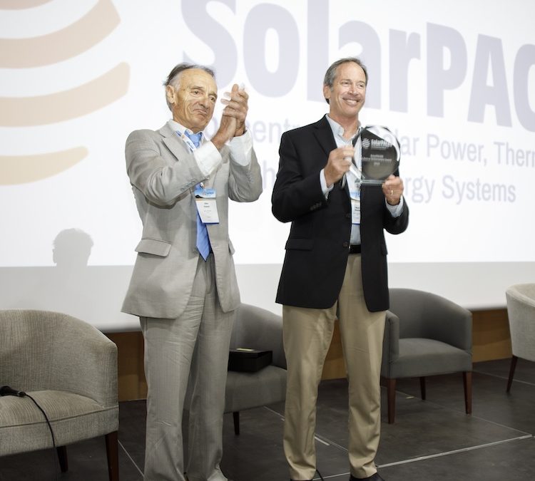 NREL’s Mark Mehos and Craig Turchi win the 2025 Lifetime Achievement Award 