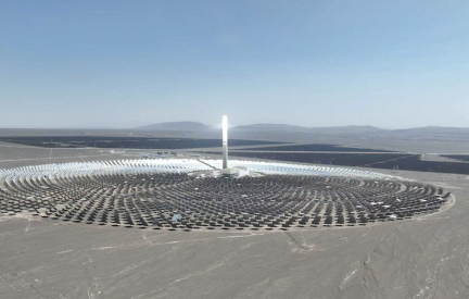 Shouhang HiTech CSP Tower at Tangshan Haitai