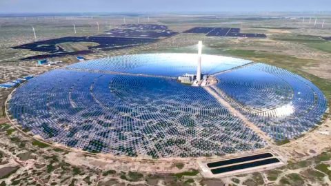 CGN's 100 MW Tower CSP at Jixi base