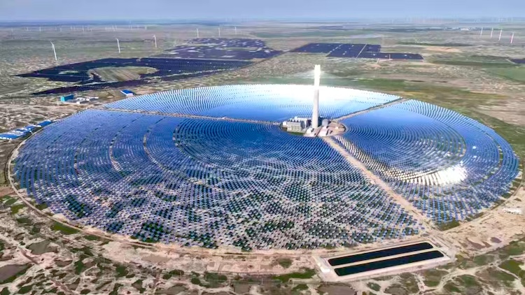 CGN's 100 MW Tower CSP at Jixi base