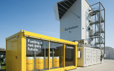 DAWN Synhelion synthetic aviation fuel