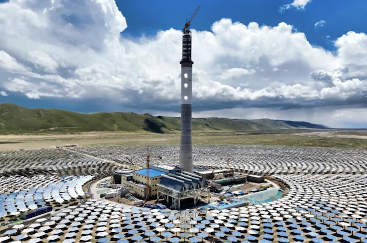 Dongfang Boiler Amdo County 100 MW CSP project