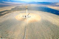 Amdo Tushuo CSP+PV in Tibet The 1 GW project deploys both CSP and PV which can be seen in the background in this photo.