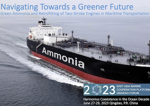 AELIUS to champion green ammonia for China’s shipping