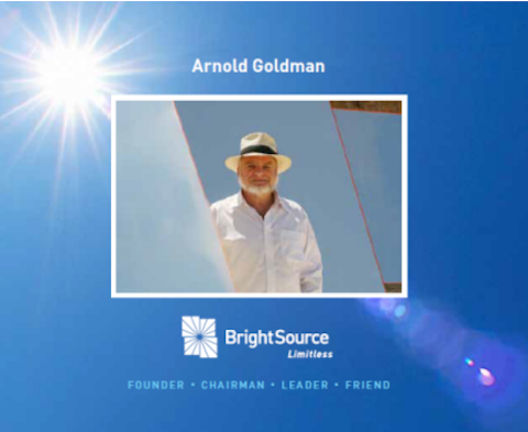 SolarPACES Lifetime Award Winner Arnold Goldman has passed away