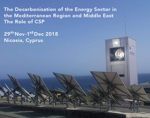First-Ever Conference on the Role of CSP in Decarbonising the Mediterranean and Middle East: Cyprus and Online