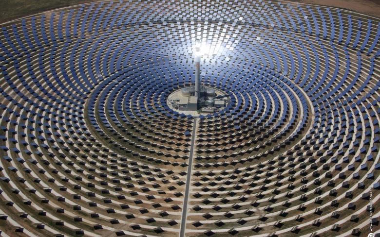 Gemasolar Concentrated Solar Power (CSP) plant, owned by Torresol Energy, in Seville, Spain ®SENER