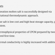 Published at Solar Energy Materials and Solar Cells-Preparation and thermal property characterization of NaCl–Na2CO3–Na2SO4 eutectic salt mixed with carbon nanomaterials for heat storage