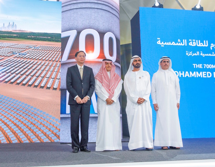 China to Finance and Shanghai Electric to Build CSP for ACWA Power’s 950MW Dubai Solar Plant