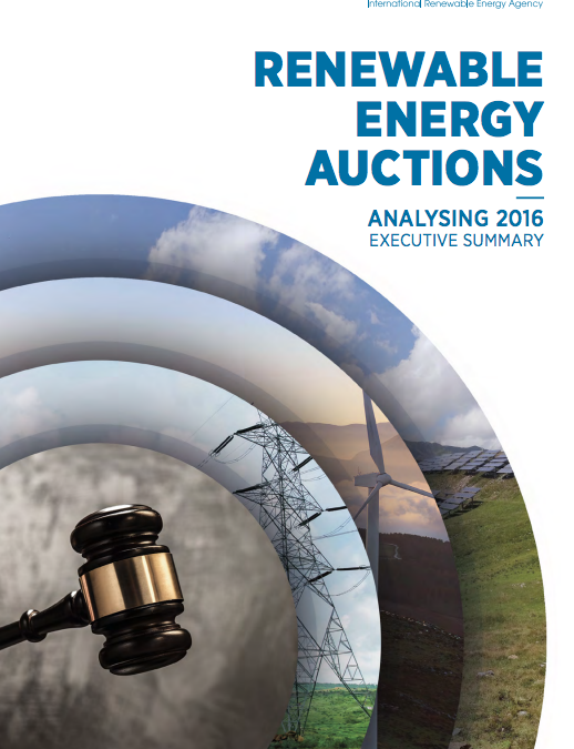 IRENA Renewable Energy Auctions 2016